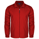 Red Full Zip Wind Jacket-Select-A-Logo