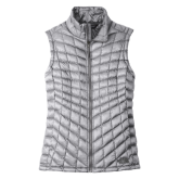 The North Face Womens Thermoball Grey Trekker Vest-Select-A-Logo