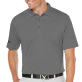 Callaway Steel Grey Opti Dri Chev Polo-Select-A-Logo