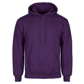 Purple Fleece Hoodie-Select-A-Logo