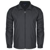 Charcoal Full Zip Wind Jacket-Select-A-Logo