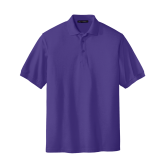 Purple Silk Touch Polo-Select-A-Logo