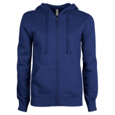 ENZA Womens Royal Fleece Full Zip Hoodie-Select-A-Logo