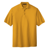 Gold Silk Touch Polo-Select-A-Logo
