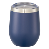 Corzo Vacuum Insulated Navy Cup 12oz-Select-A-Logo