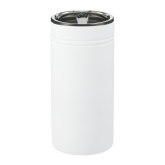 Sherpa Vacuum White Tumbler & Insulator 12oz-Select-A-Logo