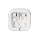 Ear Buds in Clear Square Case-Select-A-Logo