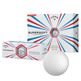 Callaway Supersoft Golf Balls 12/pkg-Select-A-Logo