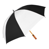 64 Inch Black/White Umbrella-Select-A-Logo