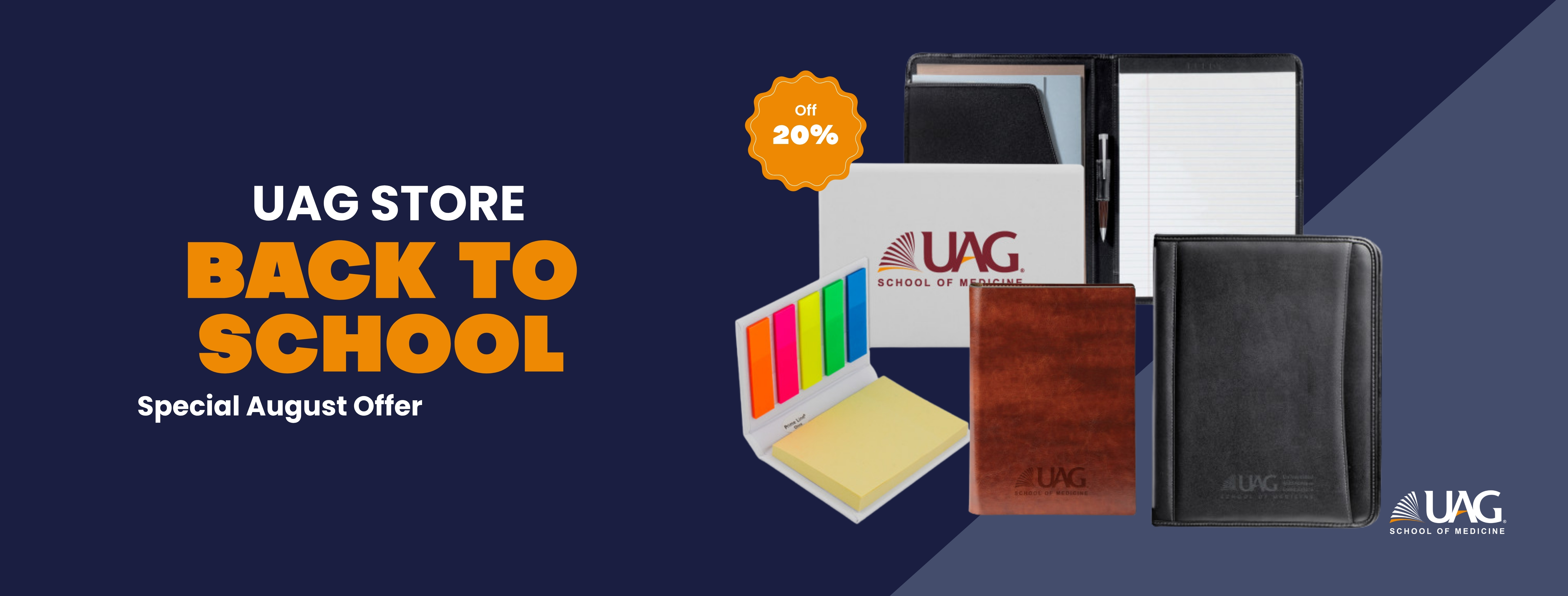 UAG Store 20% off Back to School Special August Offer